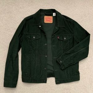 Dark Green Corduroy Jacket
